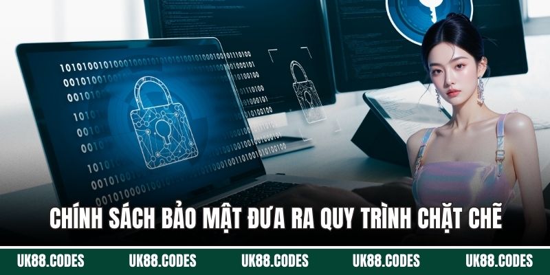 Chính sách bảo mật đưa ra quy trình chặt chẽ