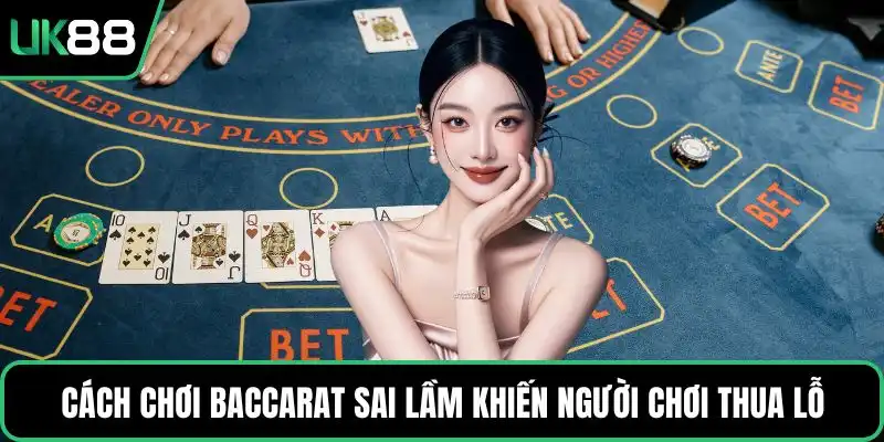 Cách chơi baccarat sai lầm khiến người chơi thua lỗ