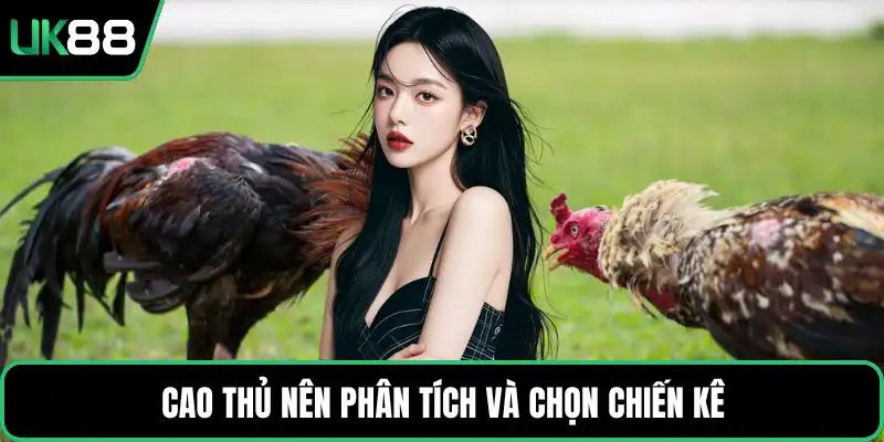 Cao thủ nên phân tích và chọn chiến kê