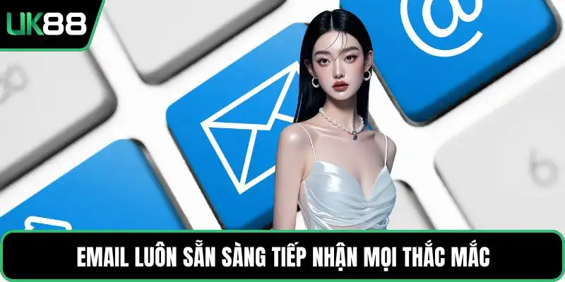 Email luôn sẵn sàng tiếp nhận mọi thắc mắc